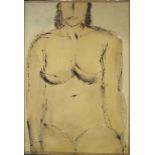 John Emanuel (b1930)NudeWatercolourSigned 54 x 38cmTogether with two further watercolour sketches