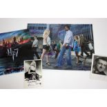 Autographs; a collection of seven signed photographs including Heroes (Cast), Harry Potter, Lorna