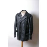 Black leather jacket by LA ROCKA! (size 44).Provenance: the estate of Alan Griffiths