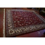 An Indian carpet 300 x 240cm