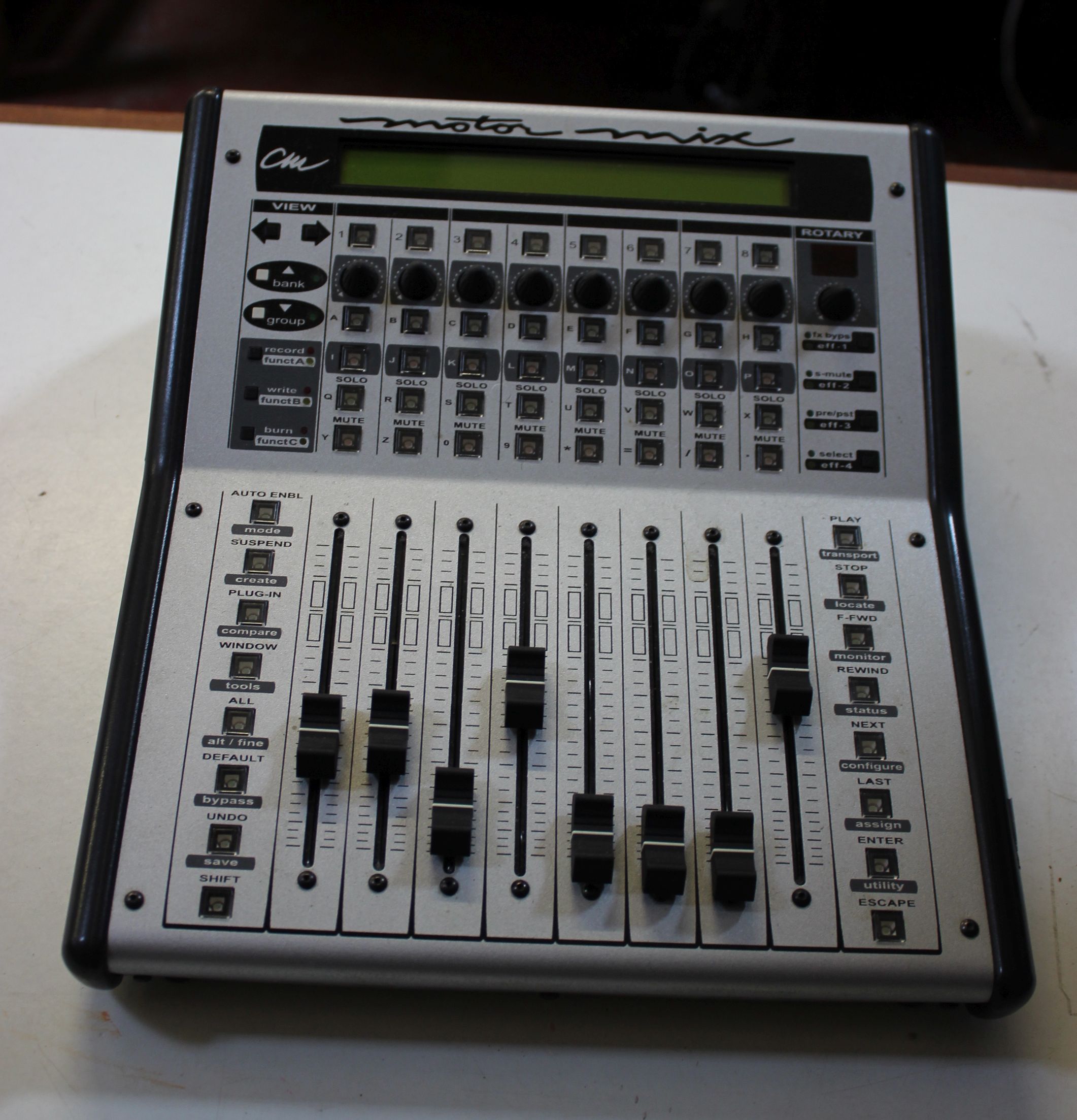 CM Labs Motormix moving fader deskProvenance: from the estate of Alan Griffiths