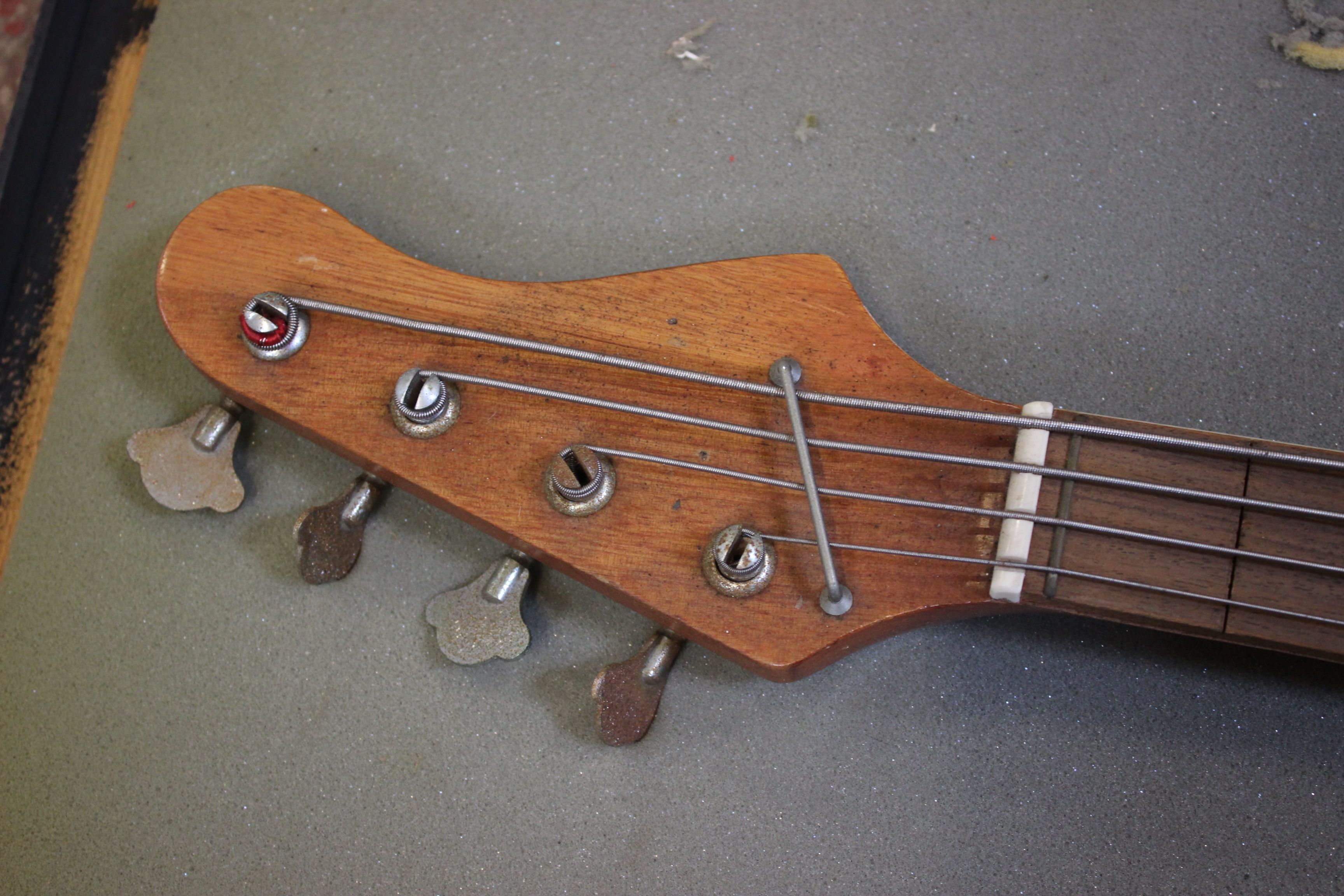 Early 1980's electric guitar in wooden box, with a Fender Champion 110 amplifier - Image 3 of 5