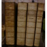 A first edition copy of Luciani Samosatensis (Lucian of Samosta) Opera, 3 volumes plus index,