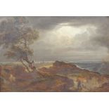 Benjamin Barker'Scene on the Sea Coast'Oil on boardSigned and inscribed verso30cm x 43cm