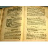 A rare copy of ‘Glendok’s Acts of Parliament’, made for King James the First, 1st edition, lacks all