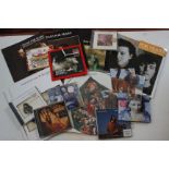 Tears for Fears LPs (including a limited edition picture disc), concert programmes, clock, CDs,