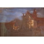 19th Century SchoolChurch HousePastelTitled and indistinctly signed 23 x 35cm