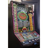 ARCADE MACHINE: a Barcrest 'Money Mad' Martians fruit machine serial no 746120025 MA23023m, in