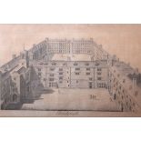 After William Henry Toms (British, 1700-1765)'Bridewell'Copper engraving, 173932 x 20cmTogether with