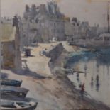 Stanley Cursiter C.B.E., R.S.A., R.S.W. (Scottish 1887-1976)View of Kirwall Harbour, Orkney