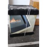 A boxed Firecraft gas fire XL10