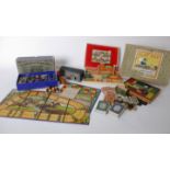 A collection of games and toys, to include The Second Orient Compendium of popular games made by