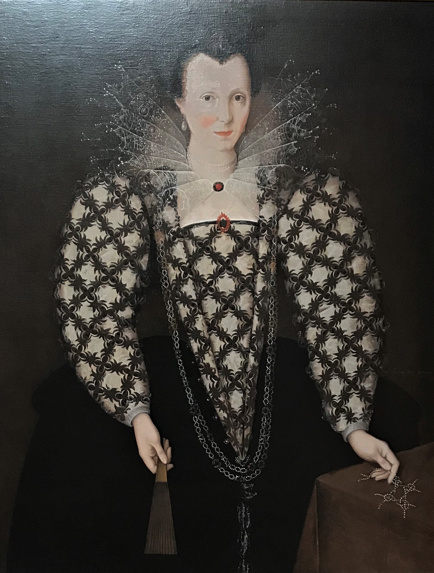 Barrington Bramley (b. 1950)Portrait of Mary Rogers, Lady Herrington Oil on canvas laid on panel