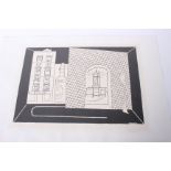 Stuart Davis (American, 1892-1964)RumLimited edition black and white print numbered 6/30 lower