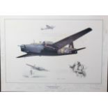 After Brian KnightVickers Wellington 1c (Of No. 9 Squadron, Honington)Signed by veterans Ken