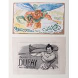 A collection of lithographs by Louis Anquetin (French, 1861-1932), to include ‘Exposition Mathieu-