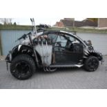 Apocalypse Bug Car A Volkswagen Beetle film prop full sized car with two litre VW engine, in the Mad