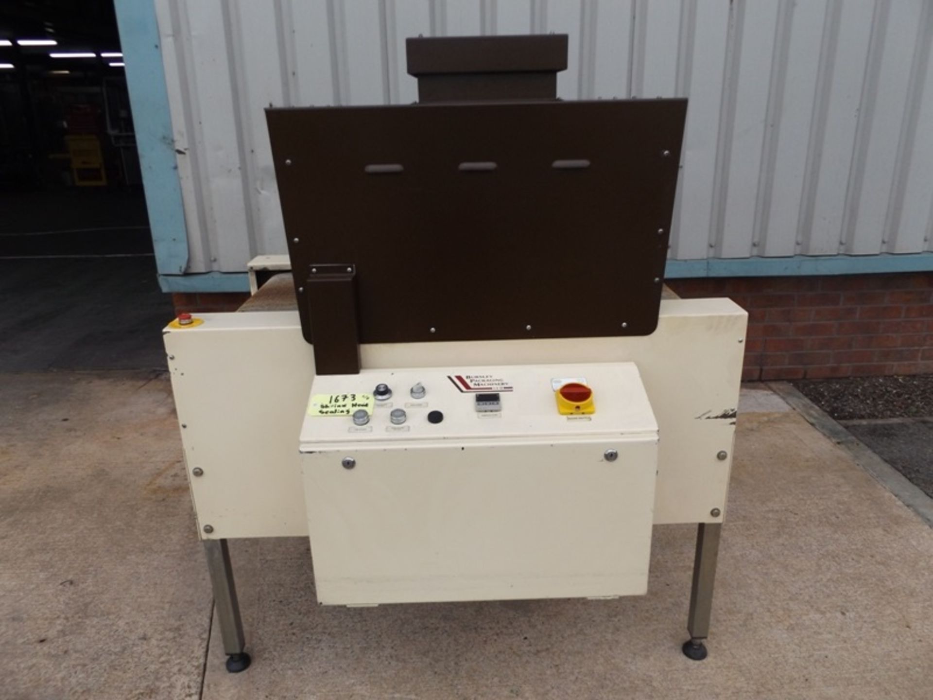 Burnley Packaging PE500/300 Semi automatic heat shrink sealer. Can be used with PVC and PE shrink - Image 4 of 6