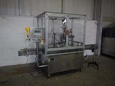 MAR M19-4R/9PV monoblock filler/capper. Max speed up to 80 bottles per minute, depending on bottle