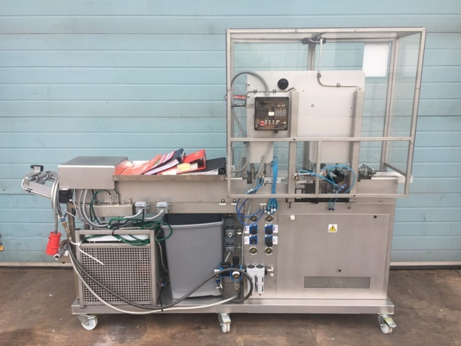 Klockner model EAS Unit-Dose blister packaging machine designed for pharmaceutical and nutraceutical