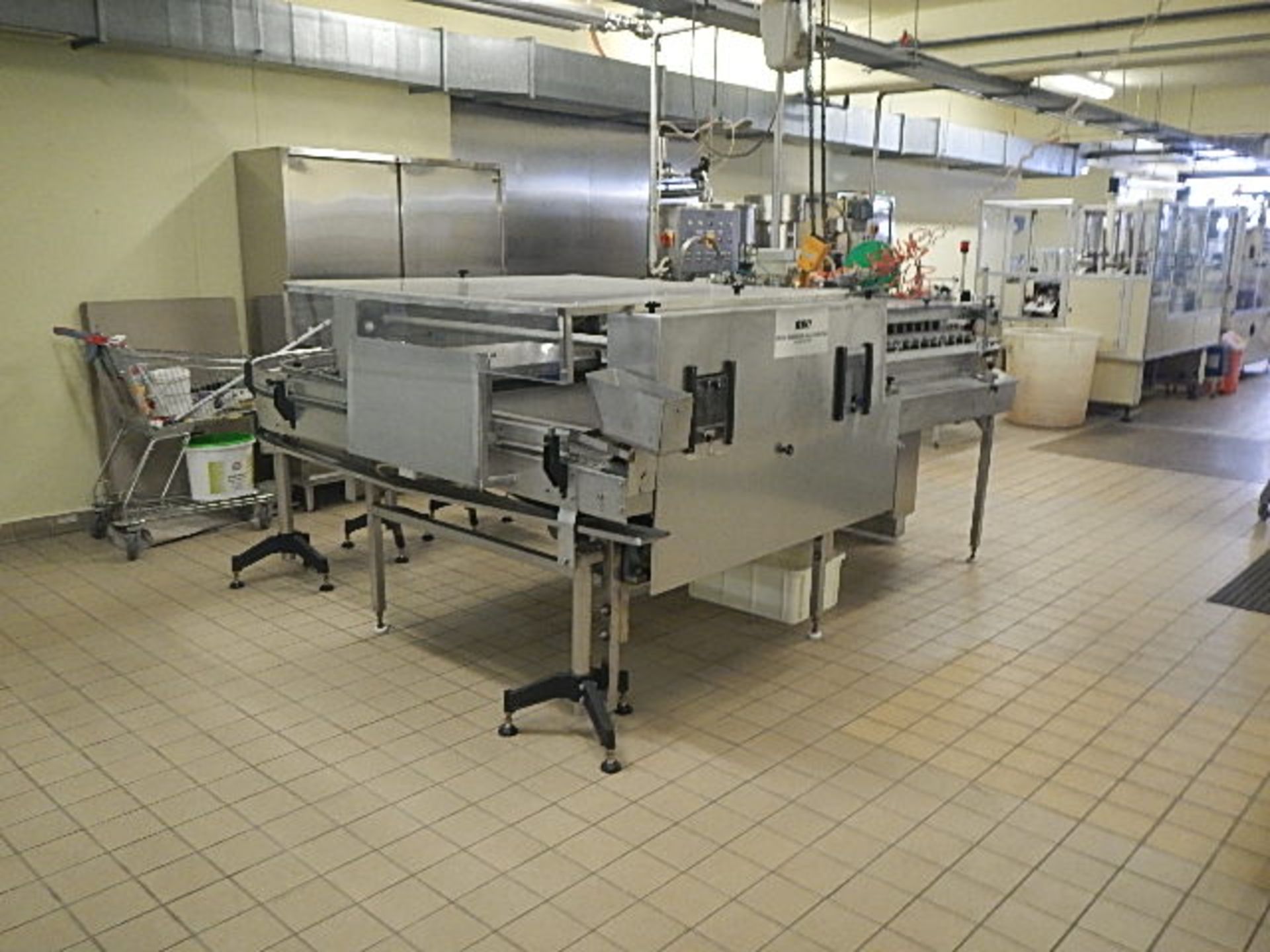Complete Seitz filling line for 650ml and 1,000ml glass bottles. In full working condition, last