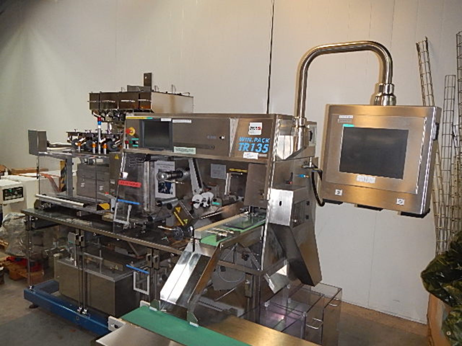 IMA TR-135 Continuous motion automatic medium production speed blister packaging machine for