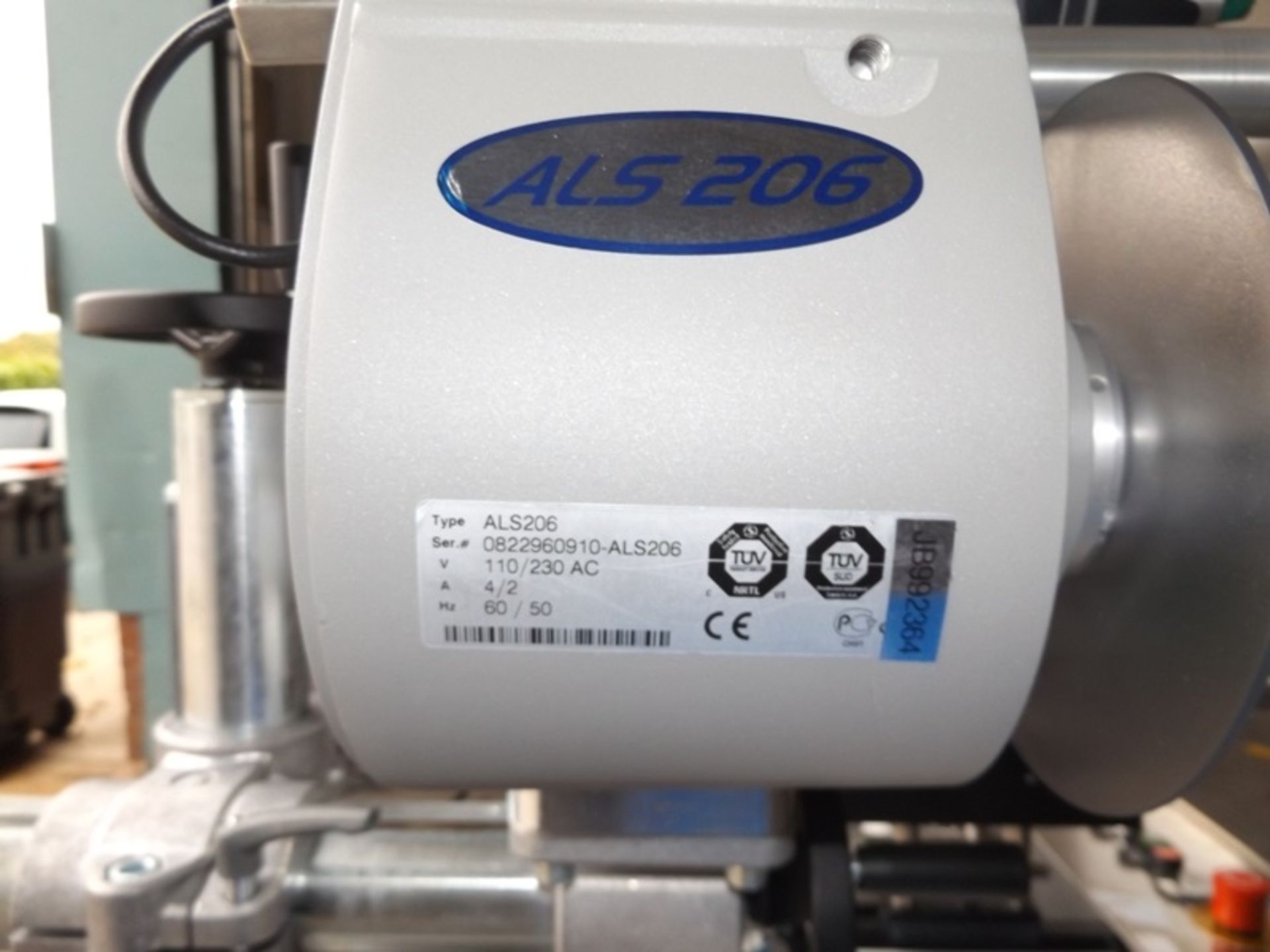 ALS 206 Top label applicator designed to apply self-adhesive labels and booklet labels to the top of - Image 20 of 20
