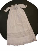 2 late Victorian christening gowns