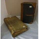 Two 19th century mill tweed & cloth sample books