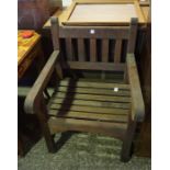 Teak wood garden/patio chair