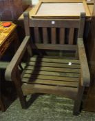 Teak wood garden/patio chair