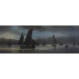 2 nautical watercolour prints of the East Coast signed by a Garman Morris
