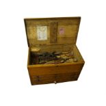 Gentleman's tool box and tools by Robert Sorbys