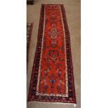 118 inches x 30 inches oriental style runner plus 78 inches x 50 inches oriental style rug