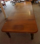 A Large Victorian mahogany extending dining table