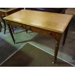 Victorian mahogany washstand with 2 dummy drawers, side rails missing