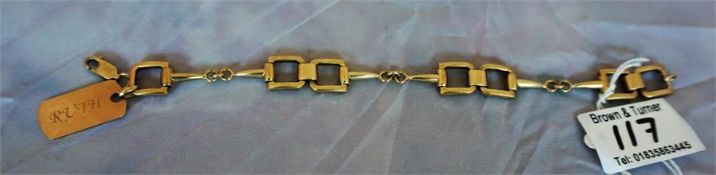 9ct gold I.D Bracelet, 15.3 grams