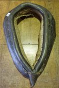 A 19th century working horse collar