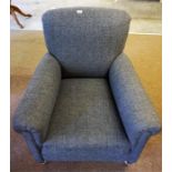 Tweed covered Armchair