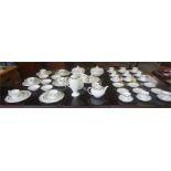 A large Wedgwood Osborne pattern tea, coffee, dinner service