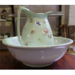 Pottery toilet ewer with basin (2)