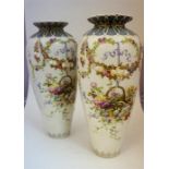 A pair Of 20th Century Large Porcelain Vases