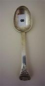 A William And Mary Scottish Silver Trefid Spoon