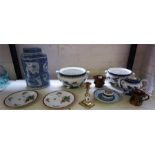 A Mixed Lot Of Victorian & Later Pottery