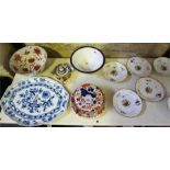 A Mixed Lot Of 19th Century & Later Porcelain & Pottery