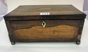 Regency Rosewood Work Box