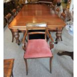 A Set Of Ten Regency Style Mahogany Dining Chairs