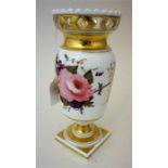 A Grainger Lee & Co For Worcester Porcelain Spill Vase, Circa 1825