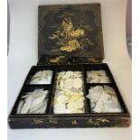A Chinese Export Chinoiserie Lacquer Games Compendium