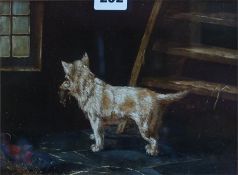 After De Vos, Dog Portrait